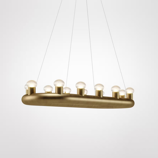 Kingdom 12-Light Oval Pendant
