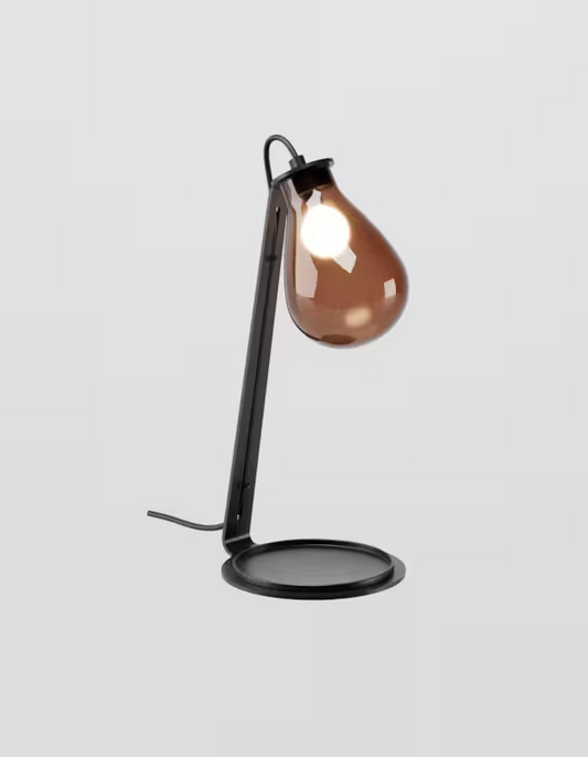 Rain Table Lamp Matt Black
