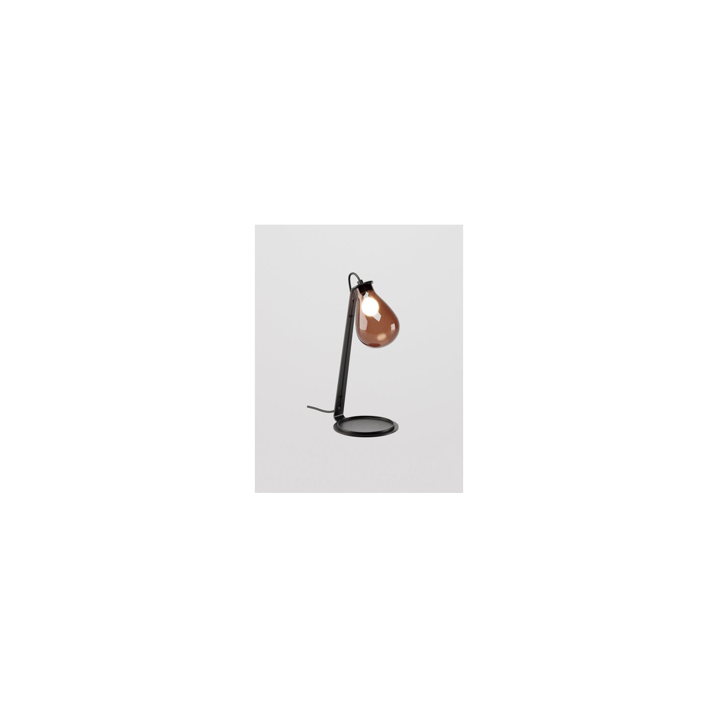 Rain Table Lamp Matt Black
