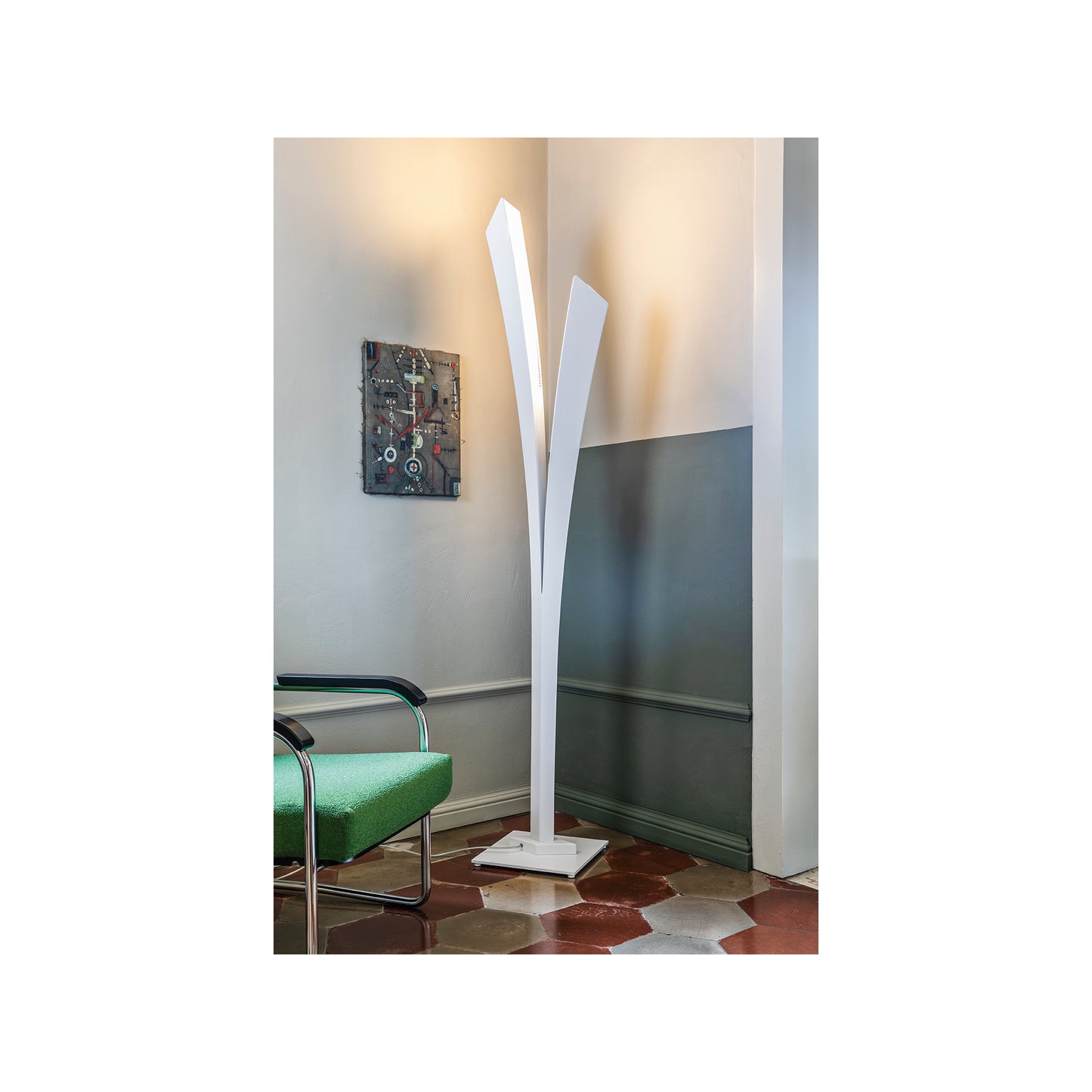 Sky Floor Lamp Matt White