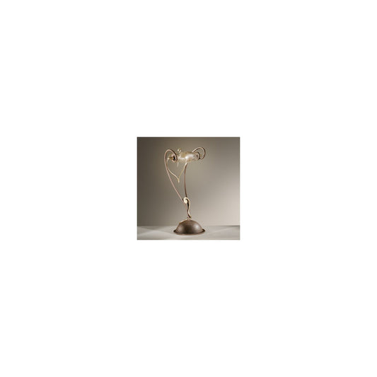 Botte Table Lamp with Silver Details