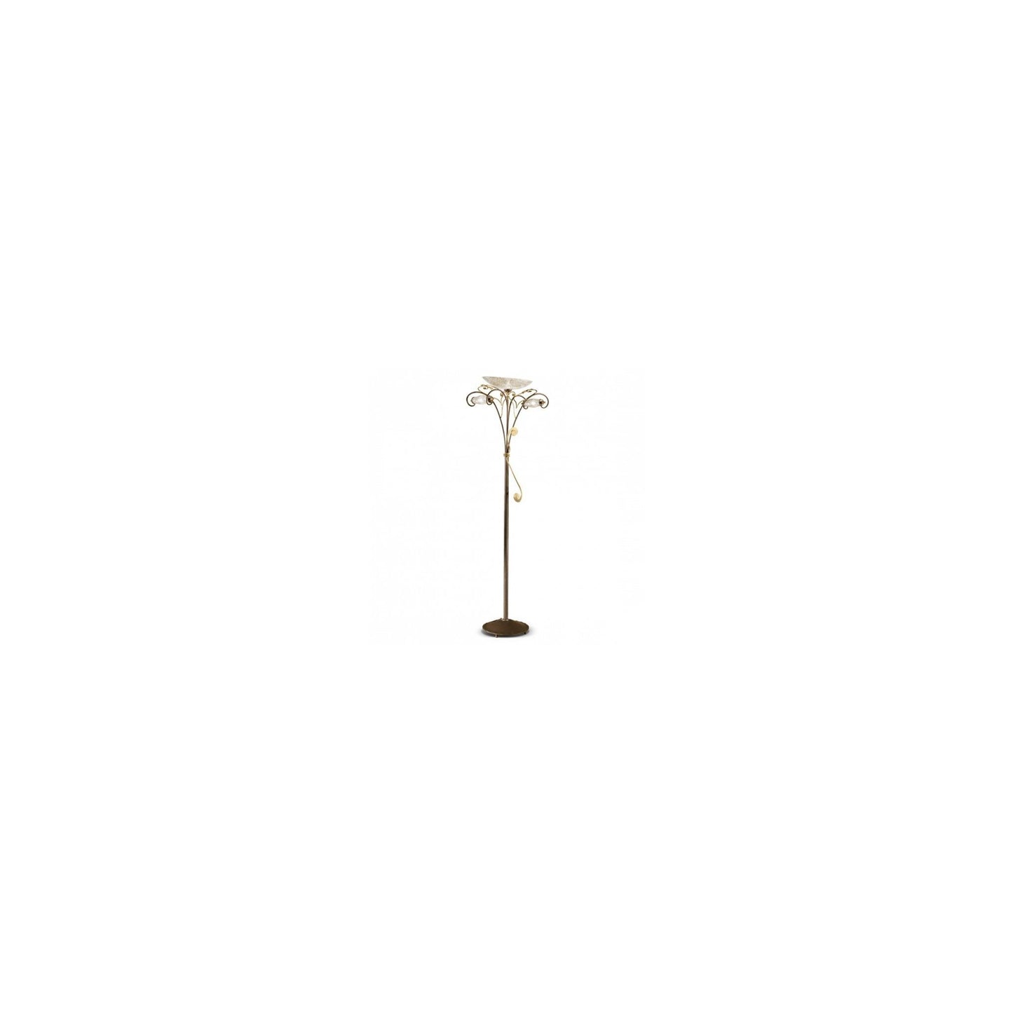 Botte Floor Lamp with Silver Details