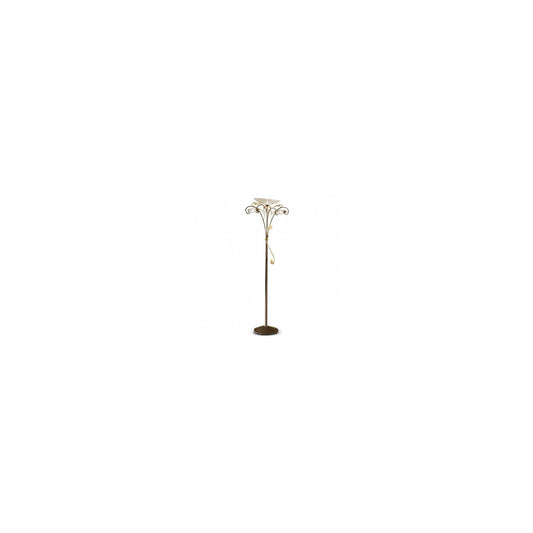 Botte Floor Lamp with Silver Details