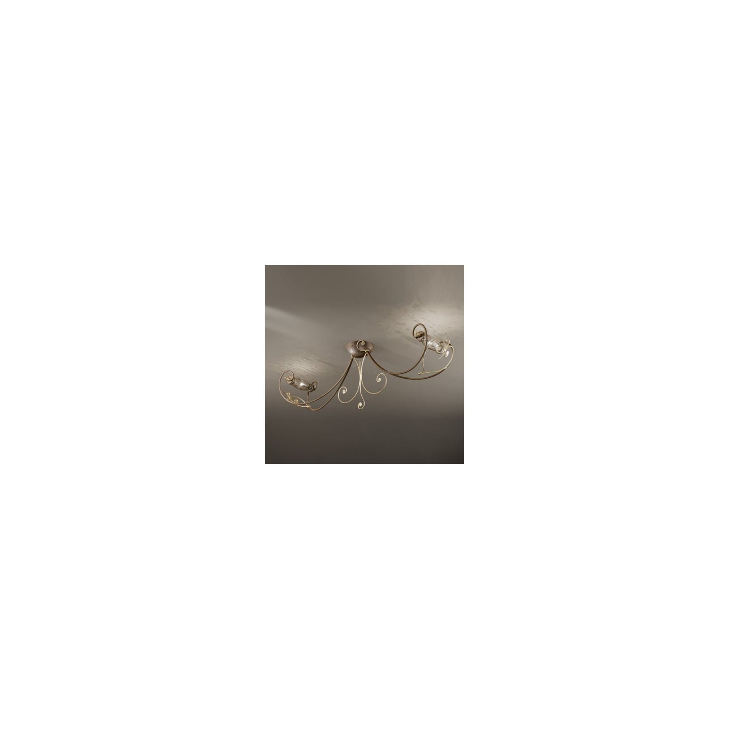 Botte Ceiling Light with Silver Details
