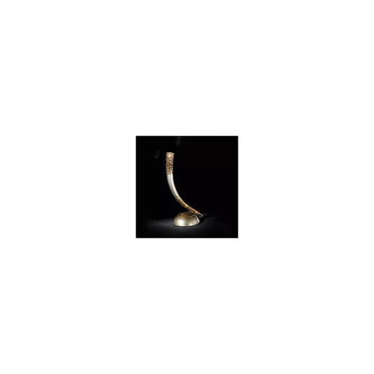 Safari Table Lamp Antiqued Aluminium