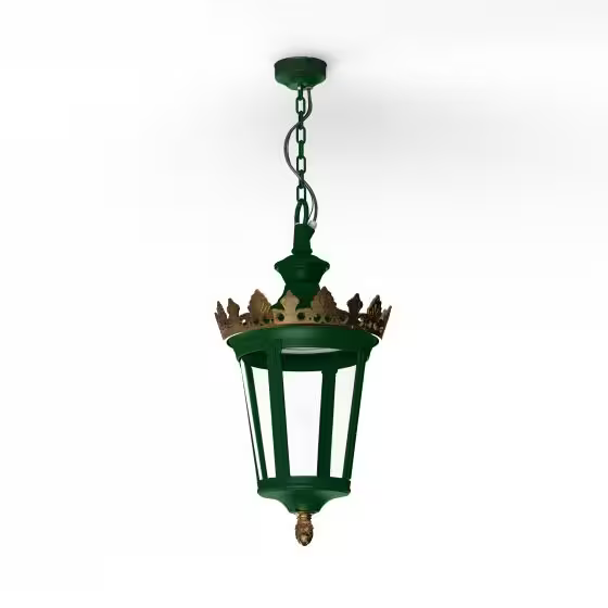 Louvre Model 1 Clear Glass LED Pendant