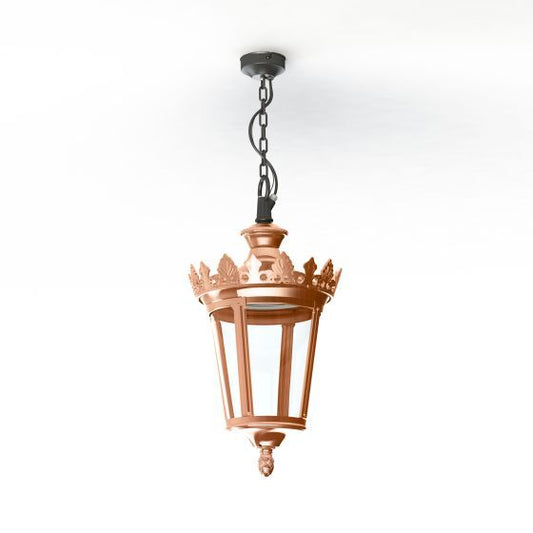 Louvre Model 1 Clear Glass LED Pendant