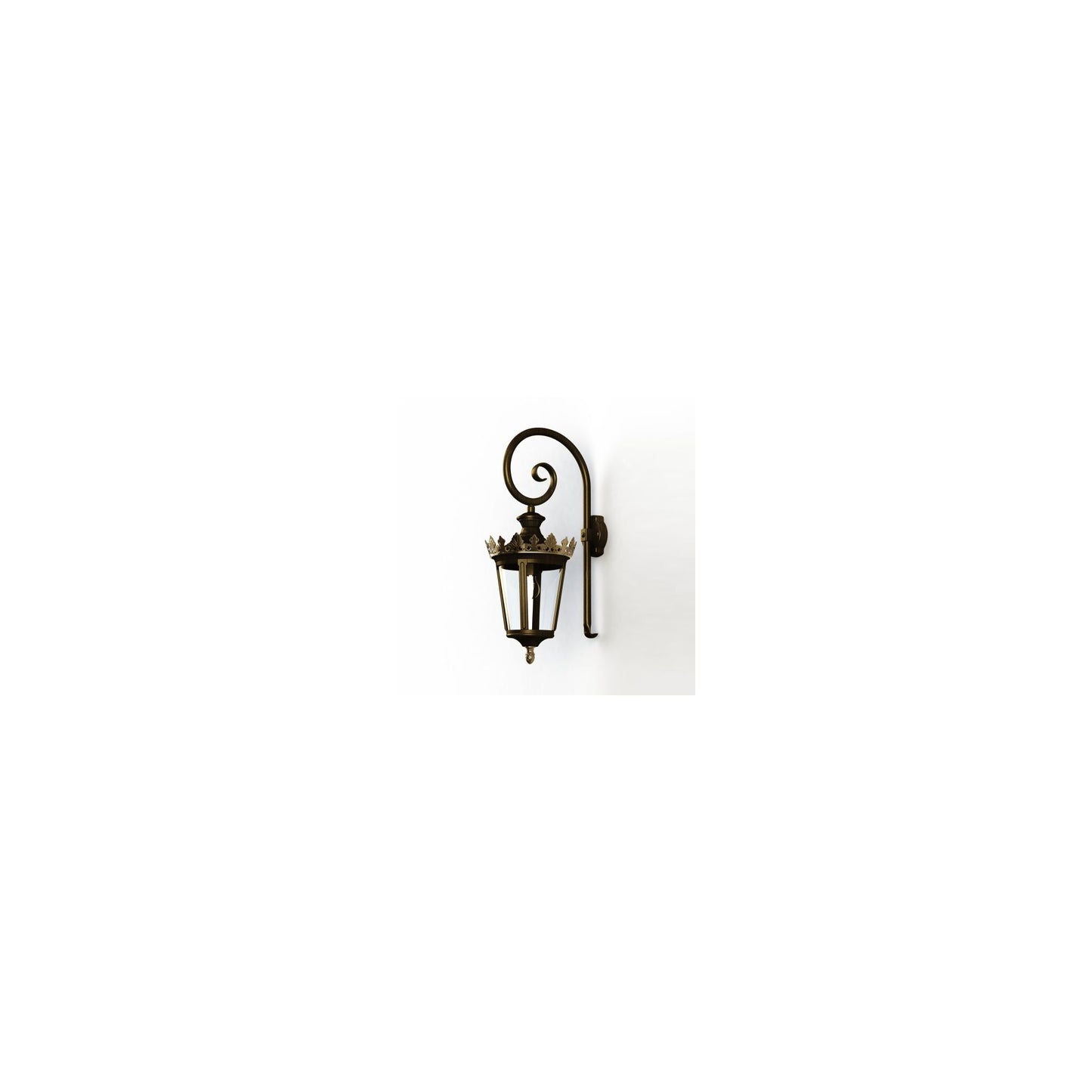 Louvre Model 2 Swan Neck Wall Light