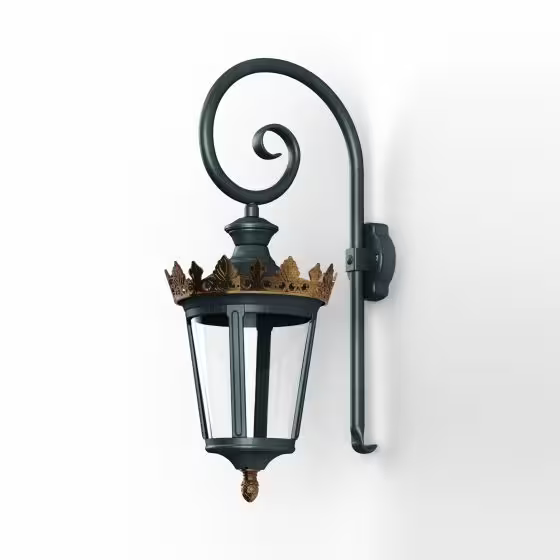 Louvre Model 2 Swan Neck LED Wall Light