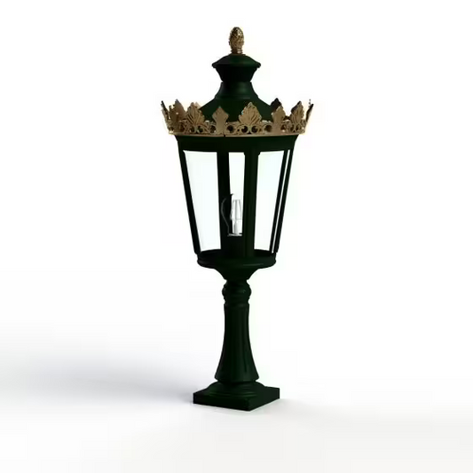 Louvre Model 3 Clear Glass Bollard