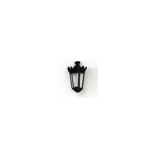 Louvre Model 4 Clear Glass Wall Light