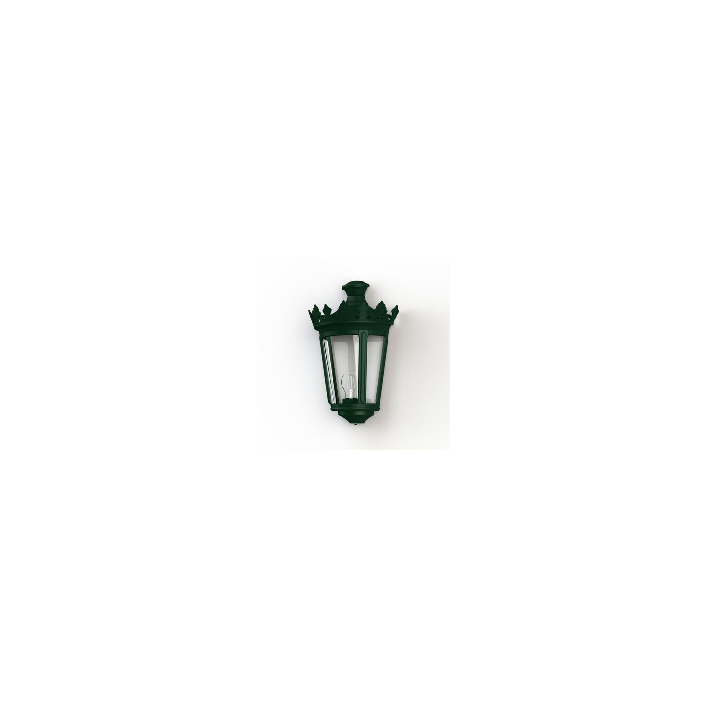 Louvre Model 4 Clear Glass Wall Light