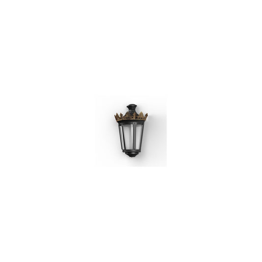 Louvre Model 4 Clear Glass LED Wall Light