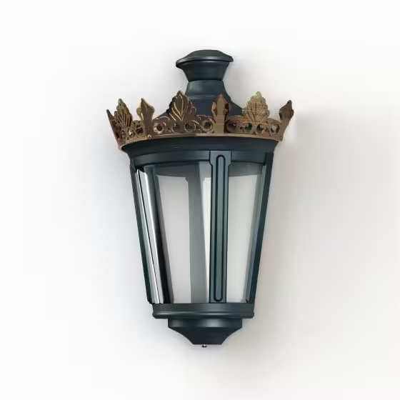 Louvre Model 4 Clear Glass LED Wall Light