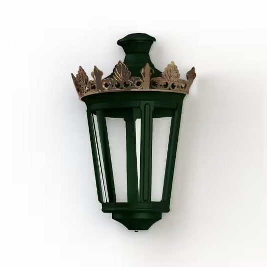 Louvre Model 4 Clear Glass LED Wall Light