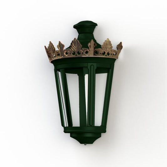Louvre Model 4 Clear Glass LED Wall Light
