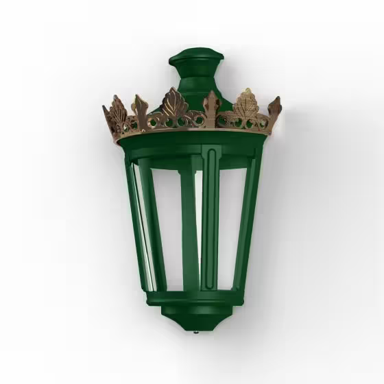 Louvre Model 4 Clear Glass LED Wall Light