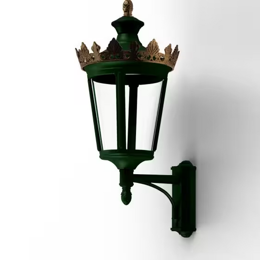 Louvre Model 5 Clear Glass LED Wall Light