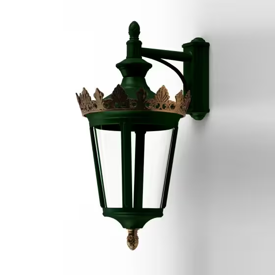 Louvre Model 6 Clear Glass LED Wall Light