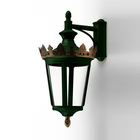 Louvre Model 6 Clear Glass LED Wall Light