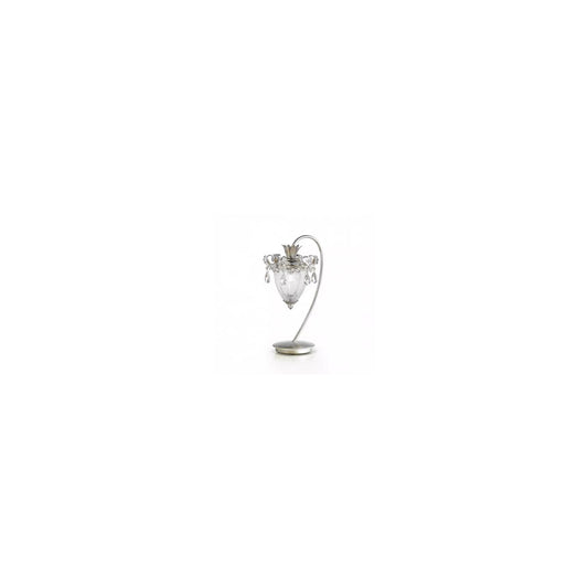 Rugiada Table Lamp Silver Leaf