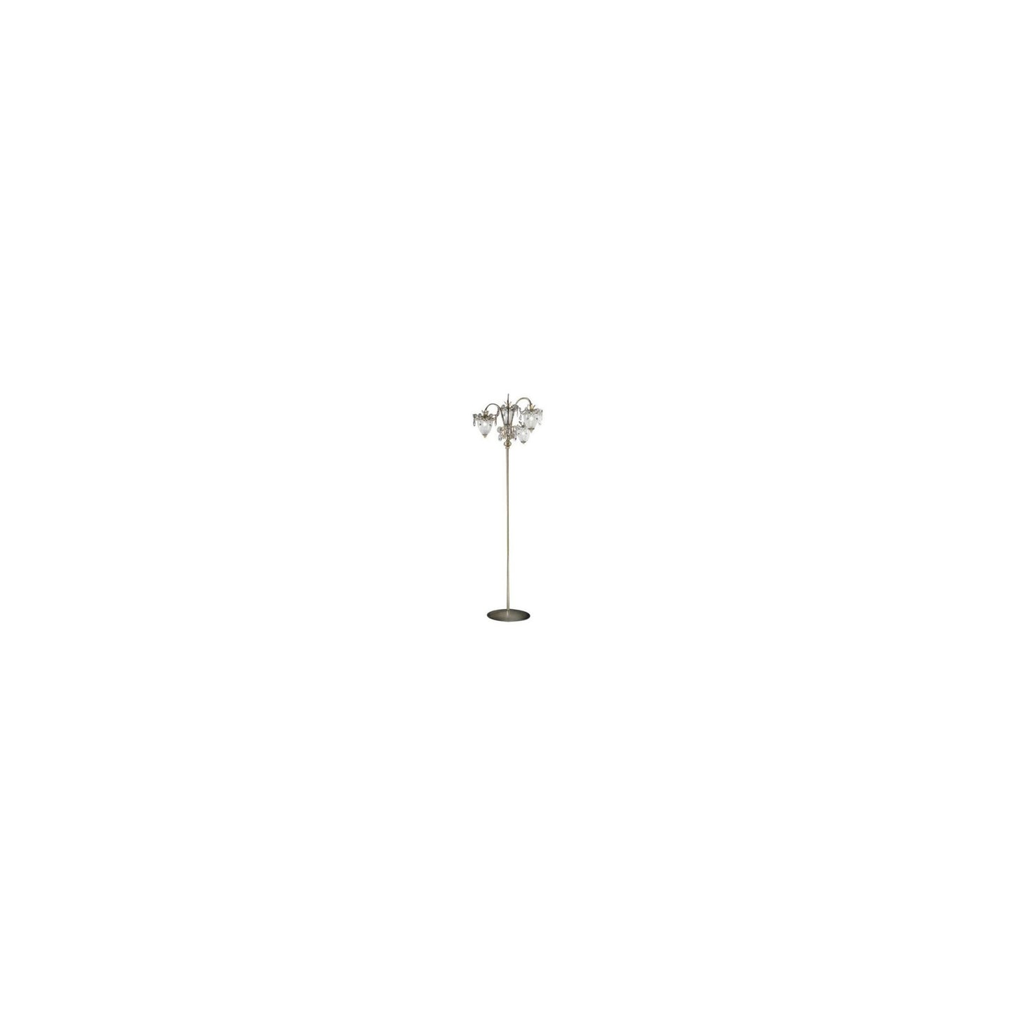 Rugiada Floor Lamp Silver Leaf