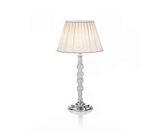 Bubbles Table Lamp Silver Leaf