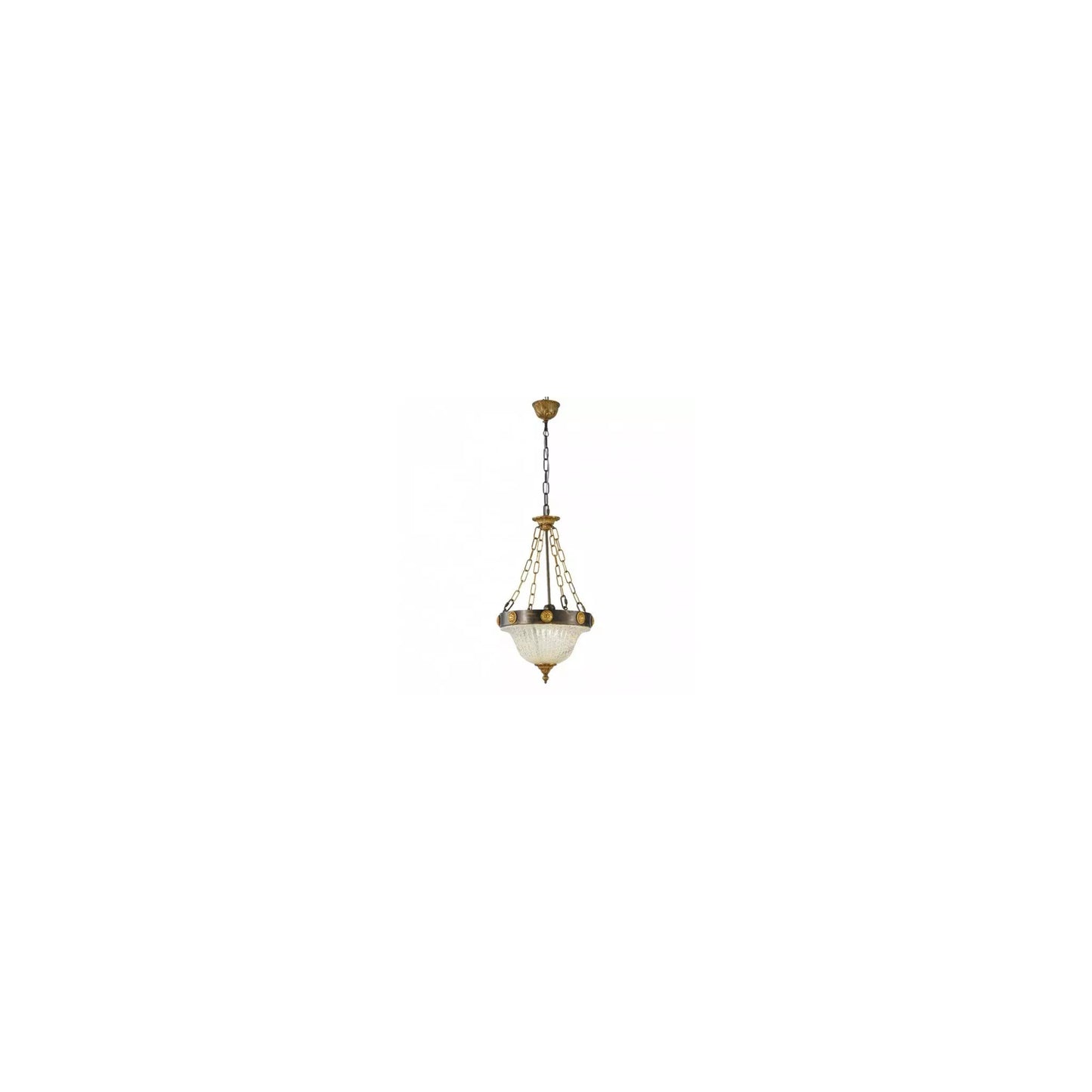 Sparta 1-Light Pendant Gold