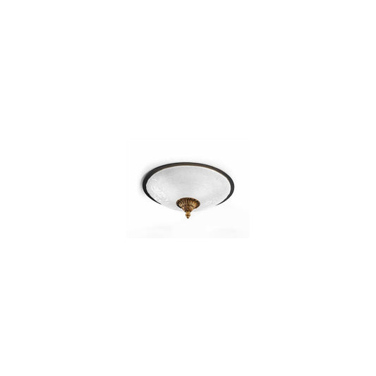 Atene Ceiling Light Gold with Burnished Shade