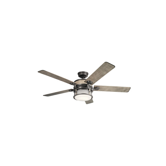 Ahrendale Ceiling Fan & Light Anvil Iron