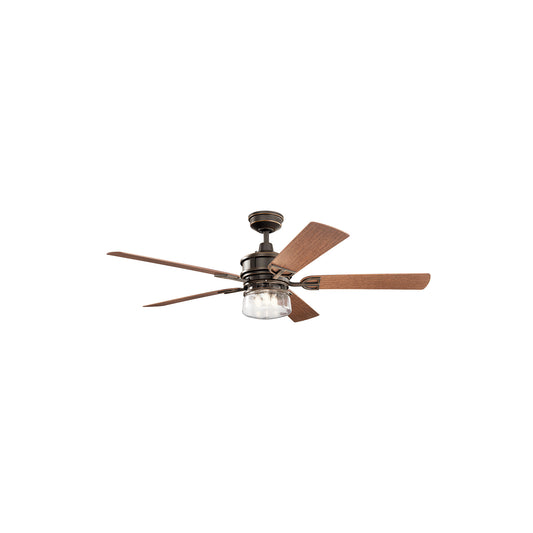 Lyndon Patio Ceiling Fan & Light Olde Bronze