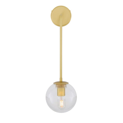 Mullan Lighting Westport Glass Globe Wall Light