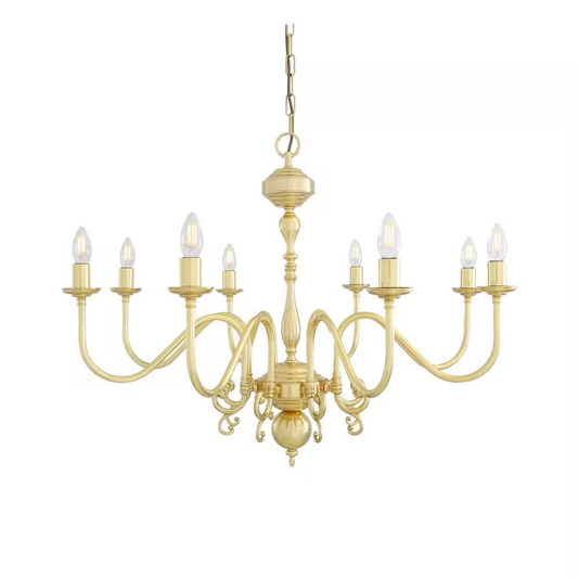Flemish 8-Light Chandelier