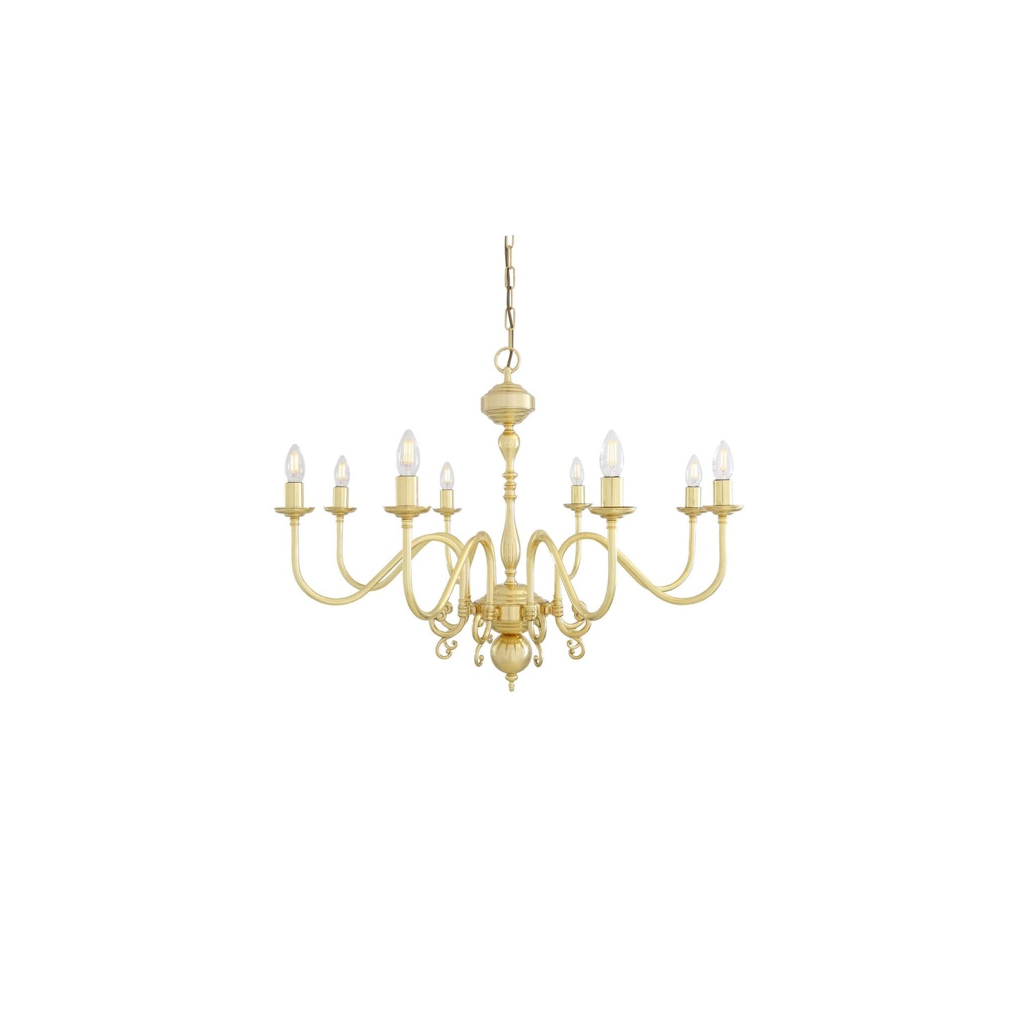Flemish 8-Light Chandelier