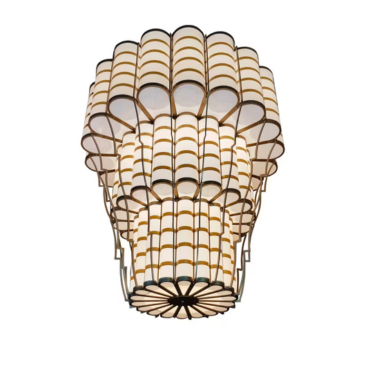 Saint-Denis Three-Tier Pendant Bronze
