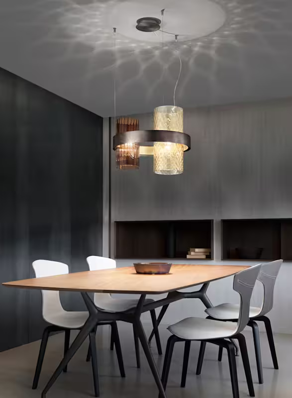 Armonia SP 50 2-Light Pendant Black Brass