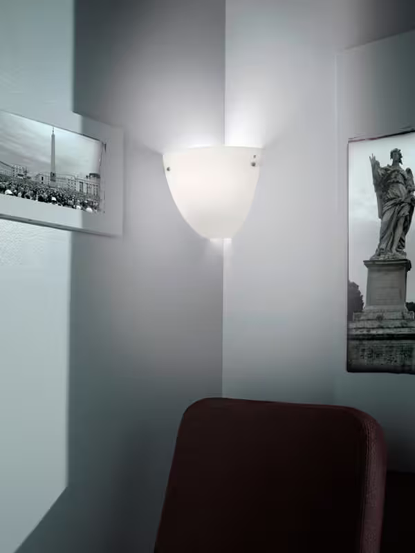 Corner AP Satin Wall Light