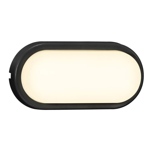 Cuba Bright Oval Outdoor LED Wall Light