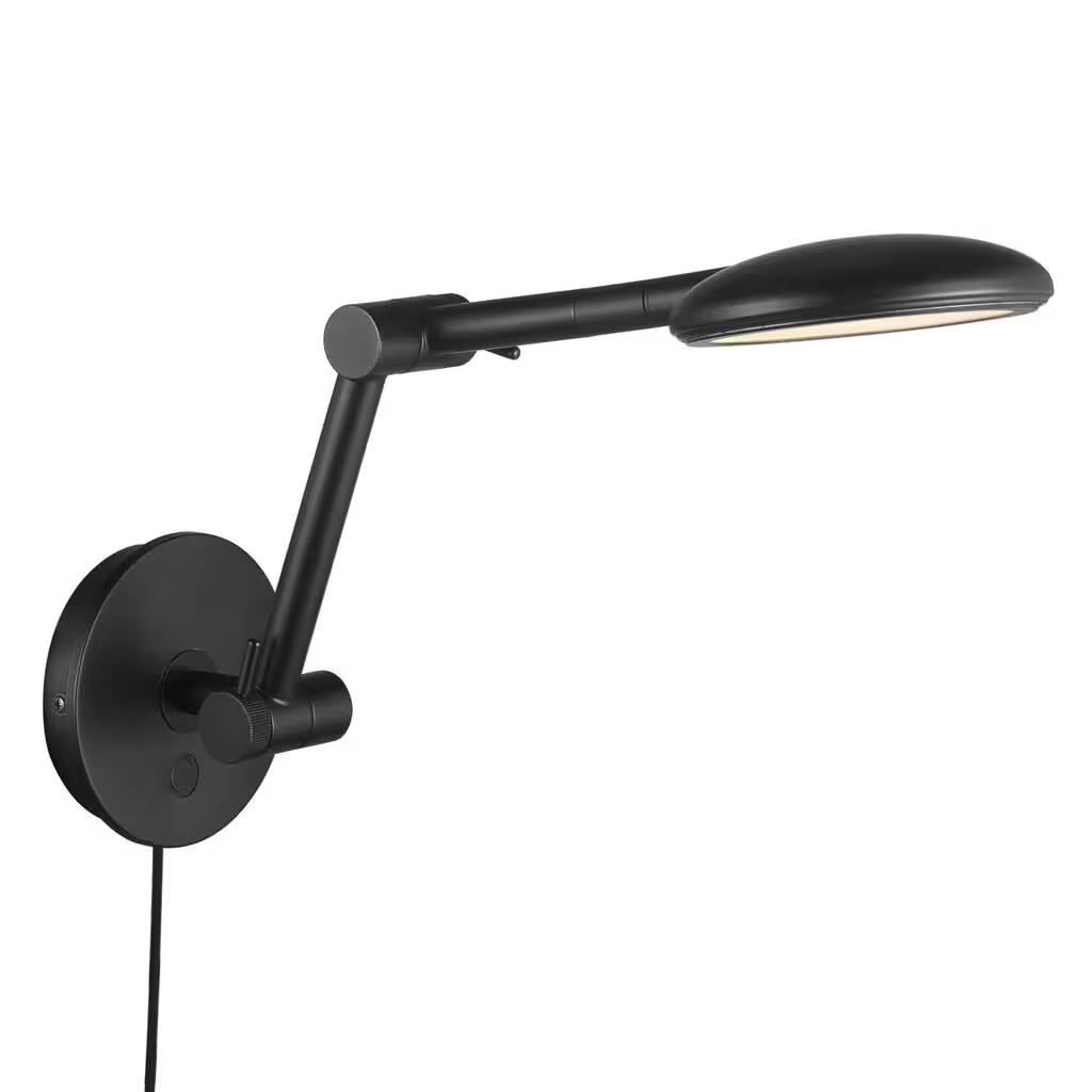 Bend LED Wall Light Black