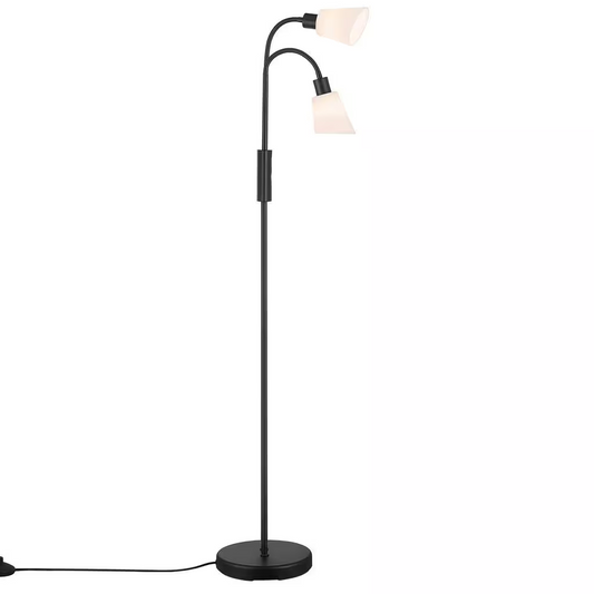 Molli Double Floor Lamp Black