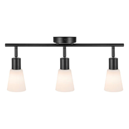 Cole 3-Rail Ceiling Light Black