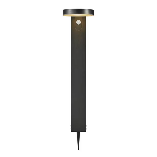 Rica Outdoor Round LED Garden Light Black