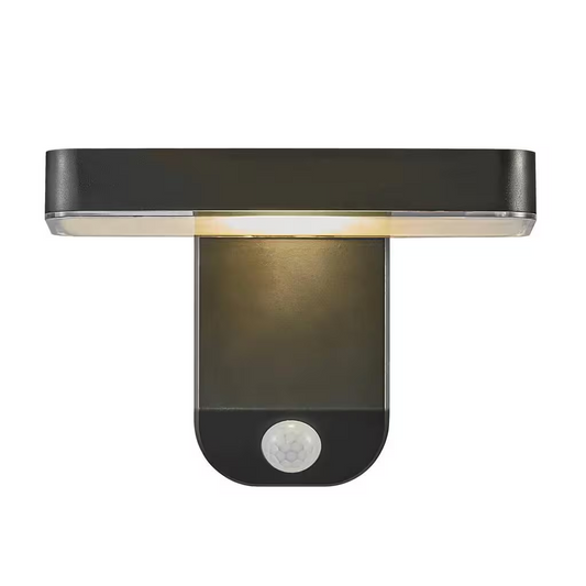 Rica Outdoor Square LED Wall Light Black