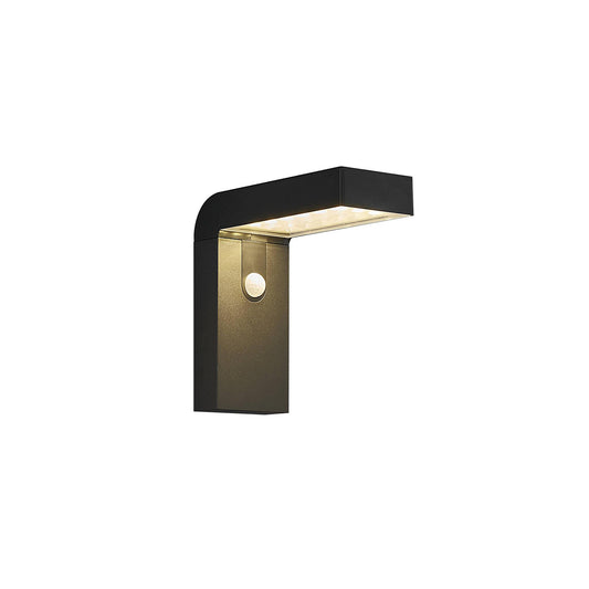 Alya Outdoor LED Wall Light Black