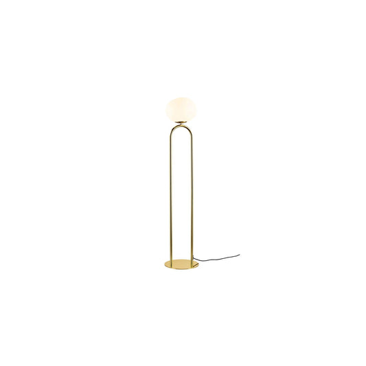 Shapes Floor Lamp Brass