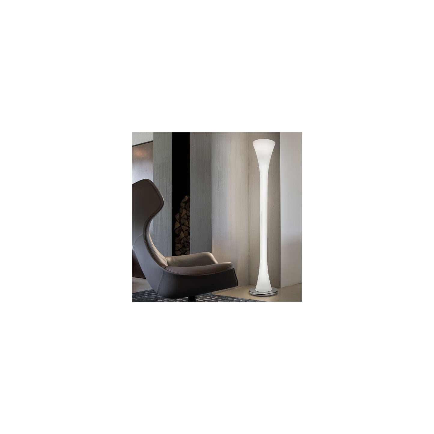 Lepanto PT Floor Lamp Satin Nickel