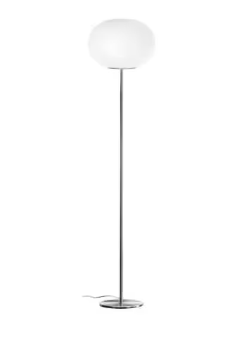 Lucciola PT M Floor Lamp Satin Nickel