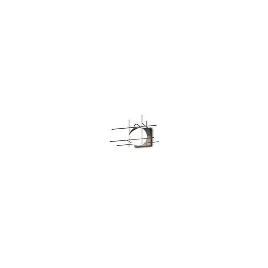 Plot Frame AP 1 LED Wall Light Black