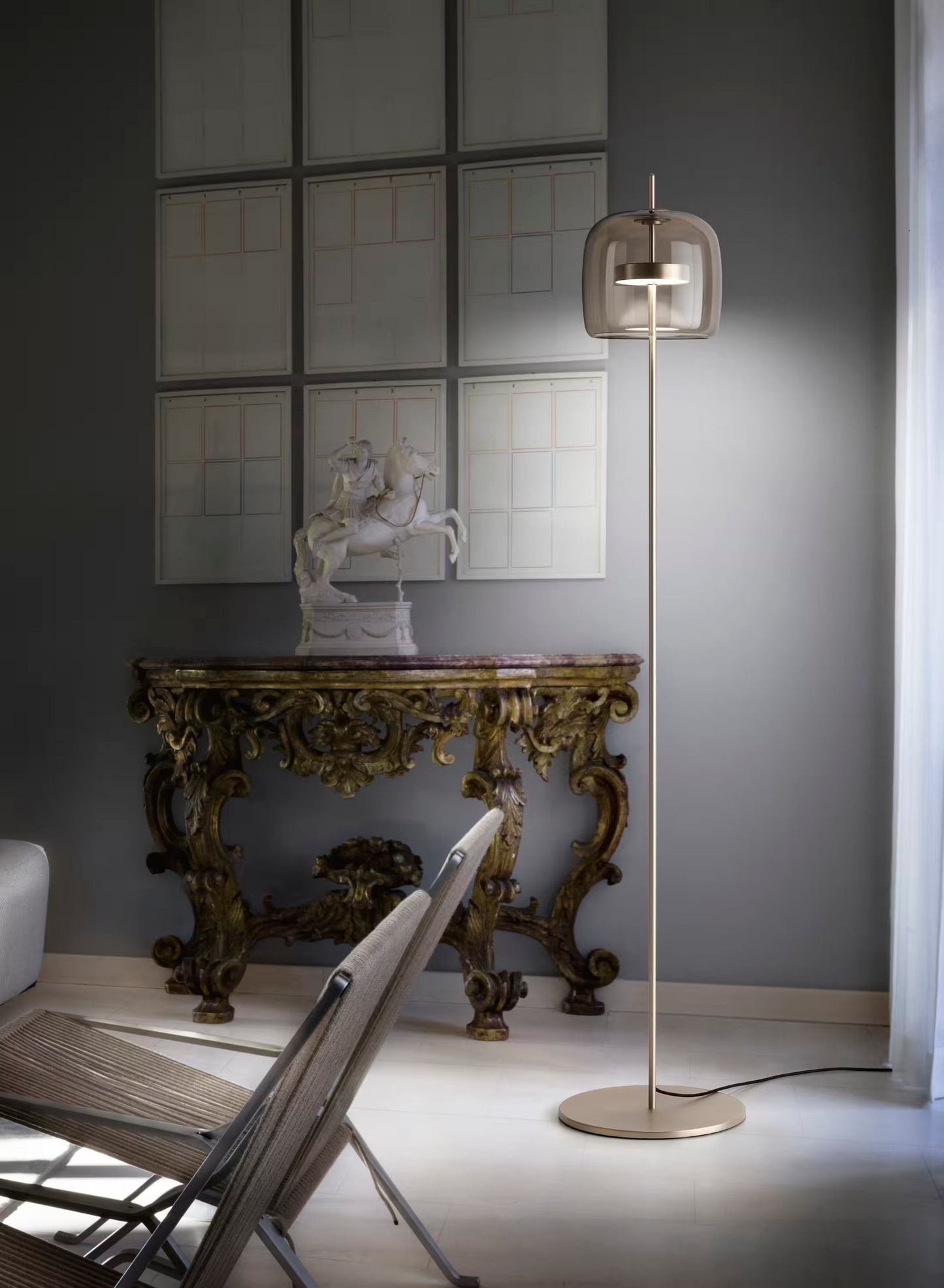 Jube PT P Matt Gold Floor Lamp