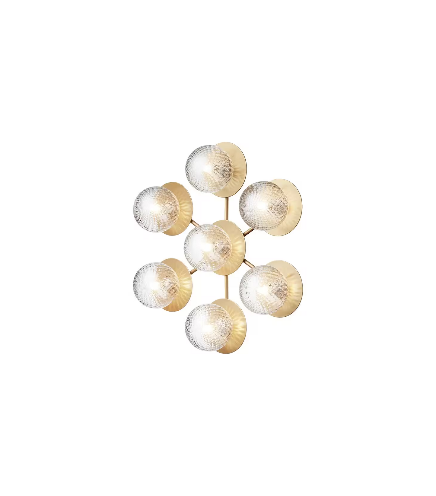 Liila Star Ceiling or Wall Light Nordic Gold